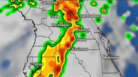central florida weather radar and wind